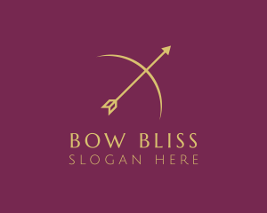 Bow - Premium Bow Arrow logo design