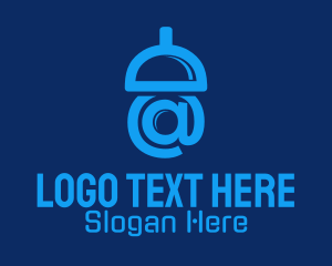 Blue Acorn Email  Logo