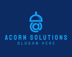 Digital Acorn Email  logo design