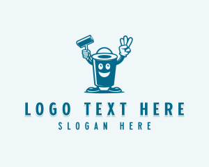 Cleaning - Cleaning Bucket Housekeeping logo design