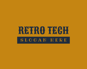 Retro Classy Business logo design