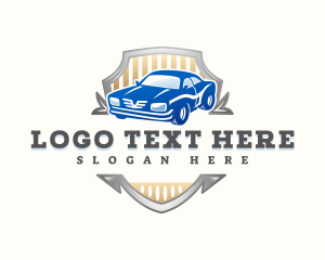 Racing - Elegant Car Garage logo design