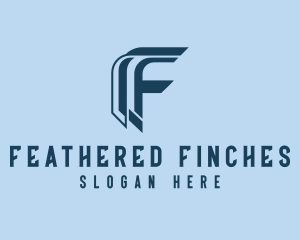 Contractor Fabrication Letter F logo design