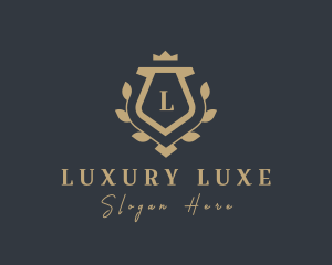 Premium Royal Shield logo design