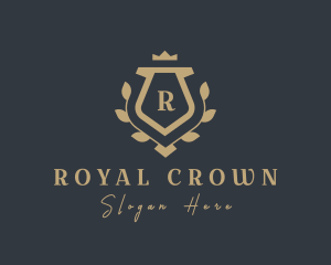 Premium Royal Shield logo design