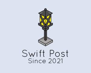 Post - Post Lantern Fixture logo design