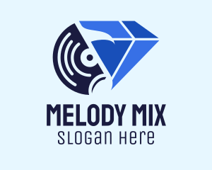 Album - Diamond Music Recording Studio logo design