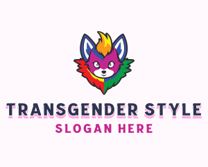 Transgender - Fox Gamer Streaming logo design