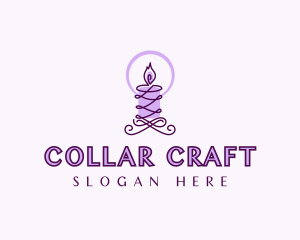 Candle Light Decoration logo design