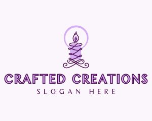 Candle Light Decoration logo design