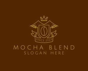 Mocha - Royal Regal Cafe Wings logo design