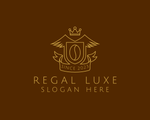 Regal - Royal Regal Cafe Wings logo design