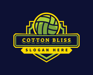 Sports Club Volleyball Team logo design