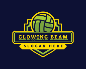 Sports Club Volleyball Team logo design