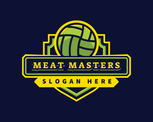 Sports Club Volleyball Team logo design