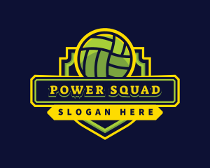 Team - Sports Volleyball Team logo design