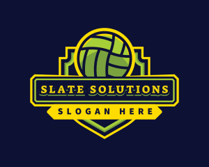 Sports Club Volleyball Team logo design