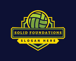 Play - Sports Volleyball Team logo design