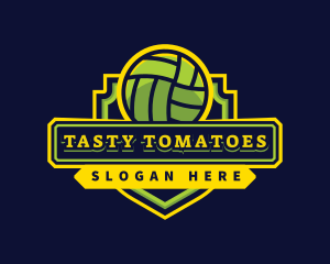 Sports Club Volleyball Team logo design