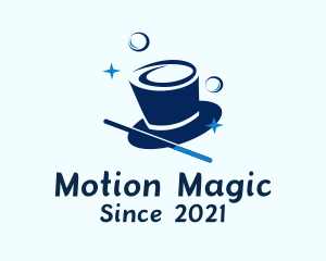 Magic Wand Hat  logo design