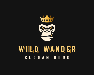 Wild Ape Crown logo design