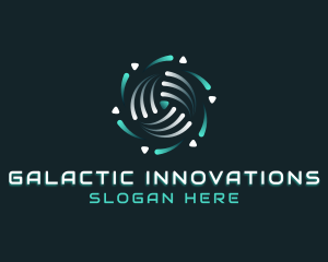Sci Fi - Tech AI Software logo design