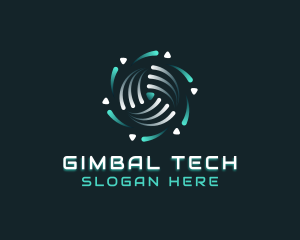 Tech AI Software logo design