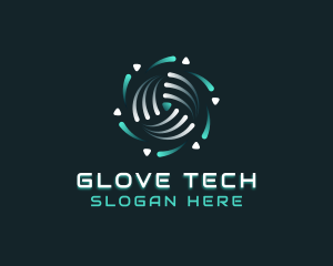 Tech AI Software logo design