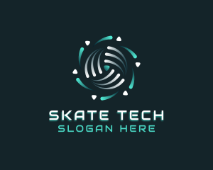 Tech AI Software logo design