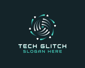 Tech AI Software logo design