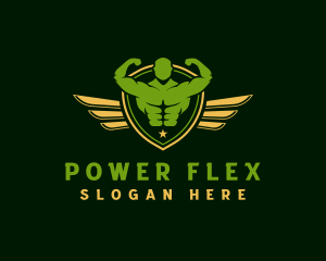 Military Fitness Gym logo design