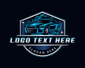 Mechanic - Car Wash Detailing logo design