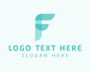 Professional - Fintech Bank Letter F logo design