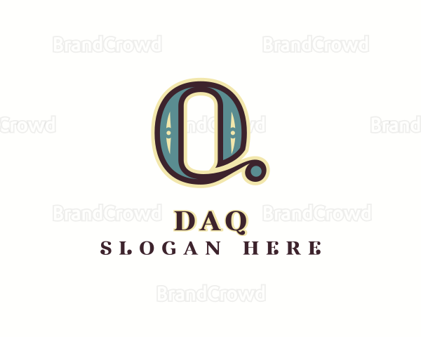 Fancy Brand Letter Q Logo