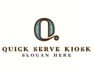 Fancy Brand Letter Q logo design