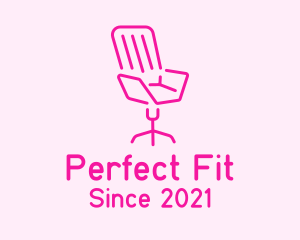 Fittings - Pink Chair Furniture logo design