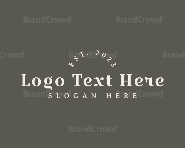 Luxury Brand Business Logo