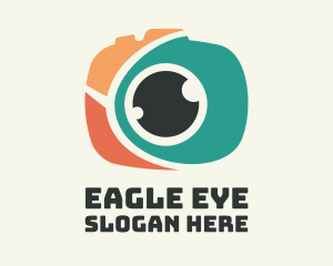 Fun Camera Eye logo design