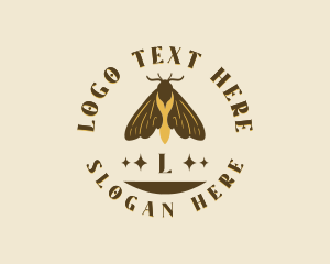 Moth - Moth Insect logo design