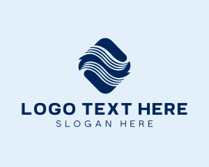 Technology - Digital Waves Business logo design