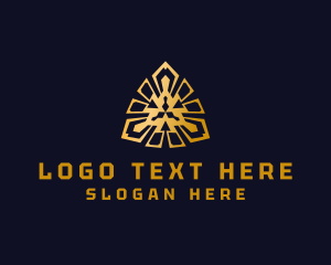 Crystal - Luxury Gold Jewelry logo design