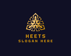 Golden - Luxury Gold Jewelry logo design