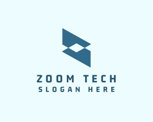 Digital Crypto Tech Letter Z logo design