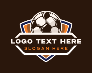 Football - Soccer Football Tournament logo design
