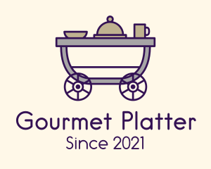 Gourmet Food Cart logo design