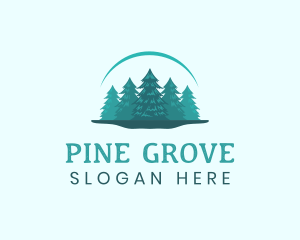 Pine - Pine Tree Forest logo design