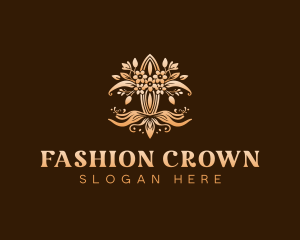 Fashion Jewelry Floral logo design