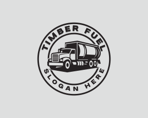 Tank Truck Delivery logo design