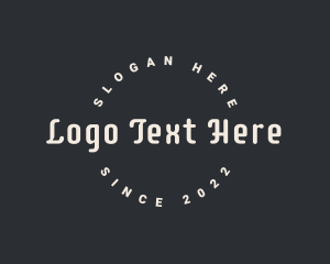 Souvenir Store - Hipster Crafting Workshop logo design