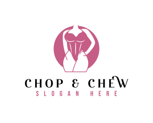 Chic - Lady Body Bikini logo design